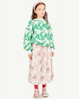 [The Animals Observatory]   WOVEN LADYBUG KIDS SKIRT