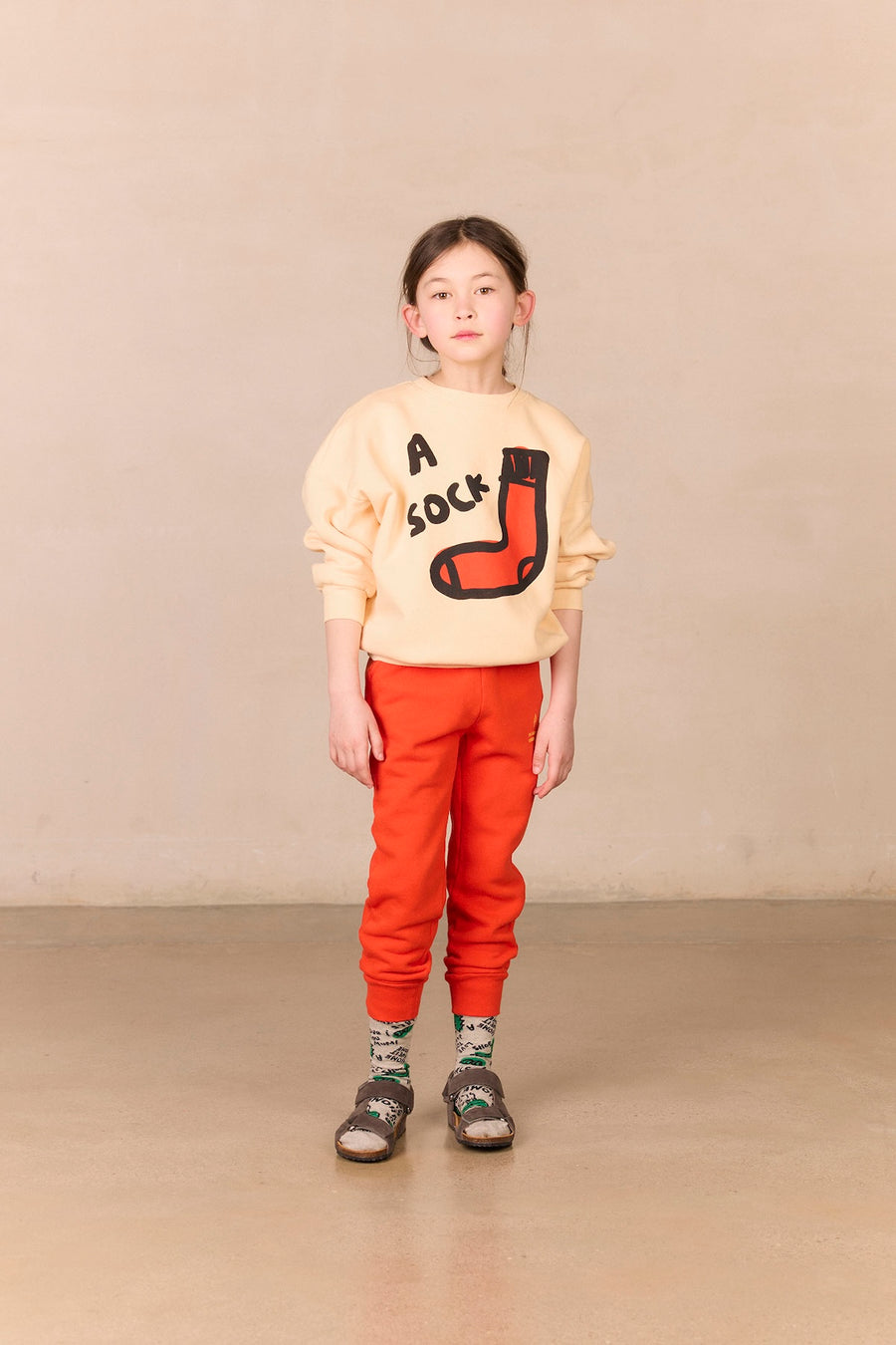 [The Animals Observatory]   BEAR KIDS SWEATSHIRT