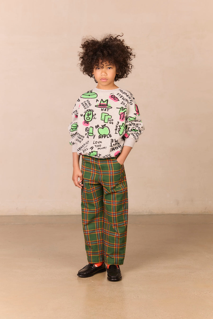 [The Animals Observatory]   BEAR KIDS SWEATSHIRT