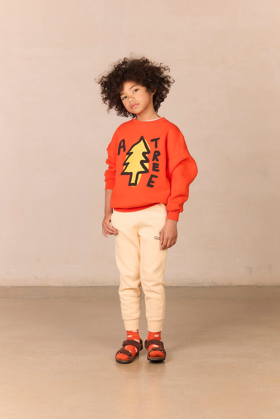 [The Animals Observatory]   BEAR KIDS SWEATSHIRT