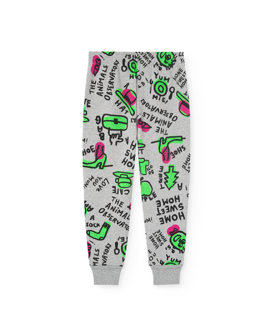 [The Animals Observatory]   PANTHER KIDS PANTS