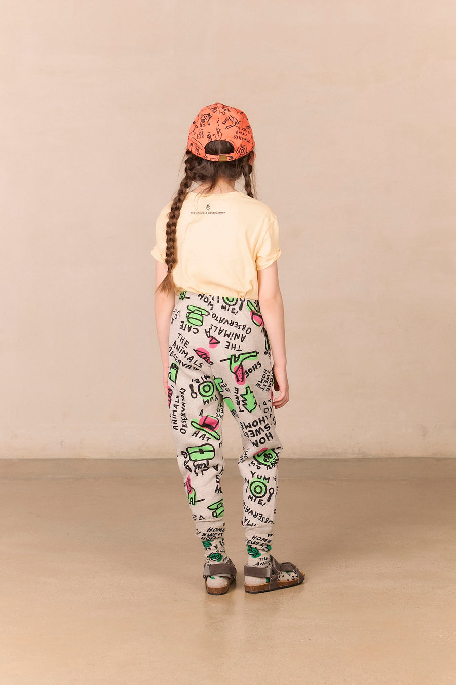 [The Animals Observatory]   PANTHER KIDS PANTS