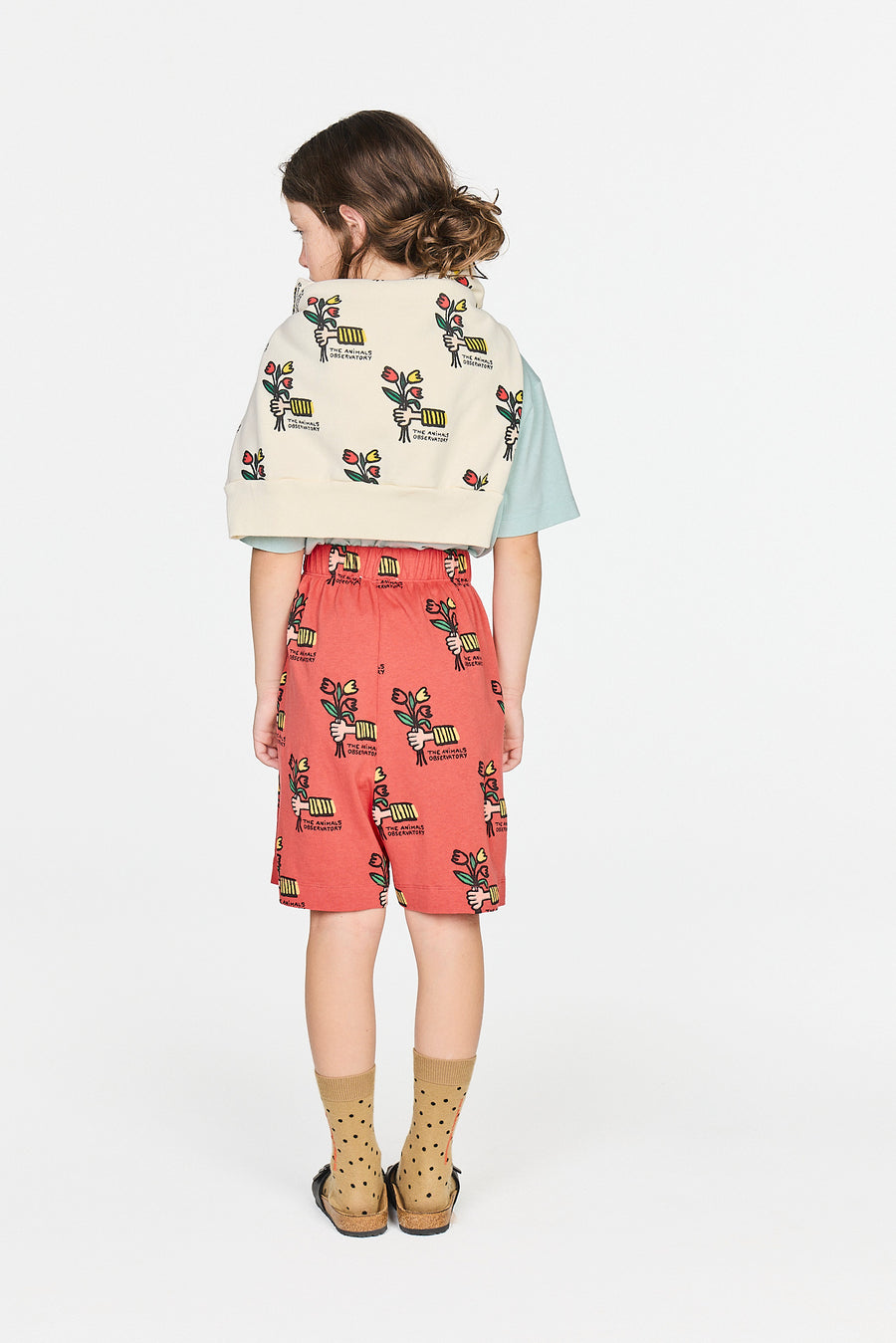 [The Animals Observatory]   BEAR KID SWEATSHIRT