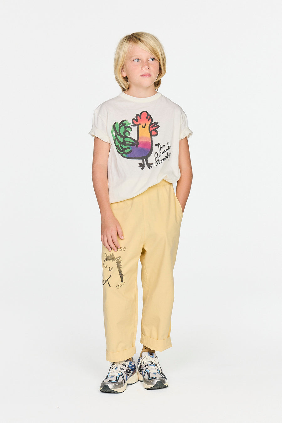 [The Animals Observatory]   BIG ROOSTER KID T-SHIRT