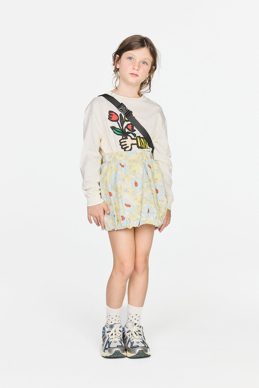 [The Animals Observatory]   DOG KID LONG SLEEVE T-SHIRT