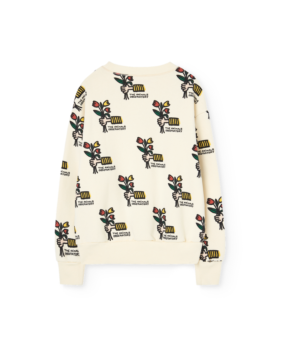 [The Animals Observatory]   BEAR KID SWEATSHIRT