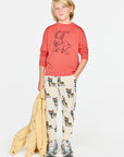 [The Animals Observatory]   PANTHER KID SWEATPANTS