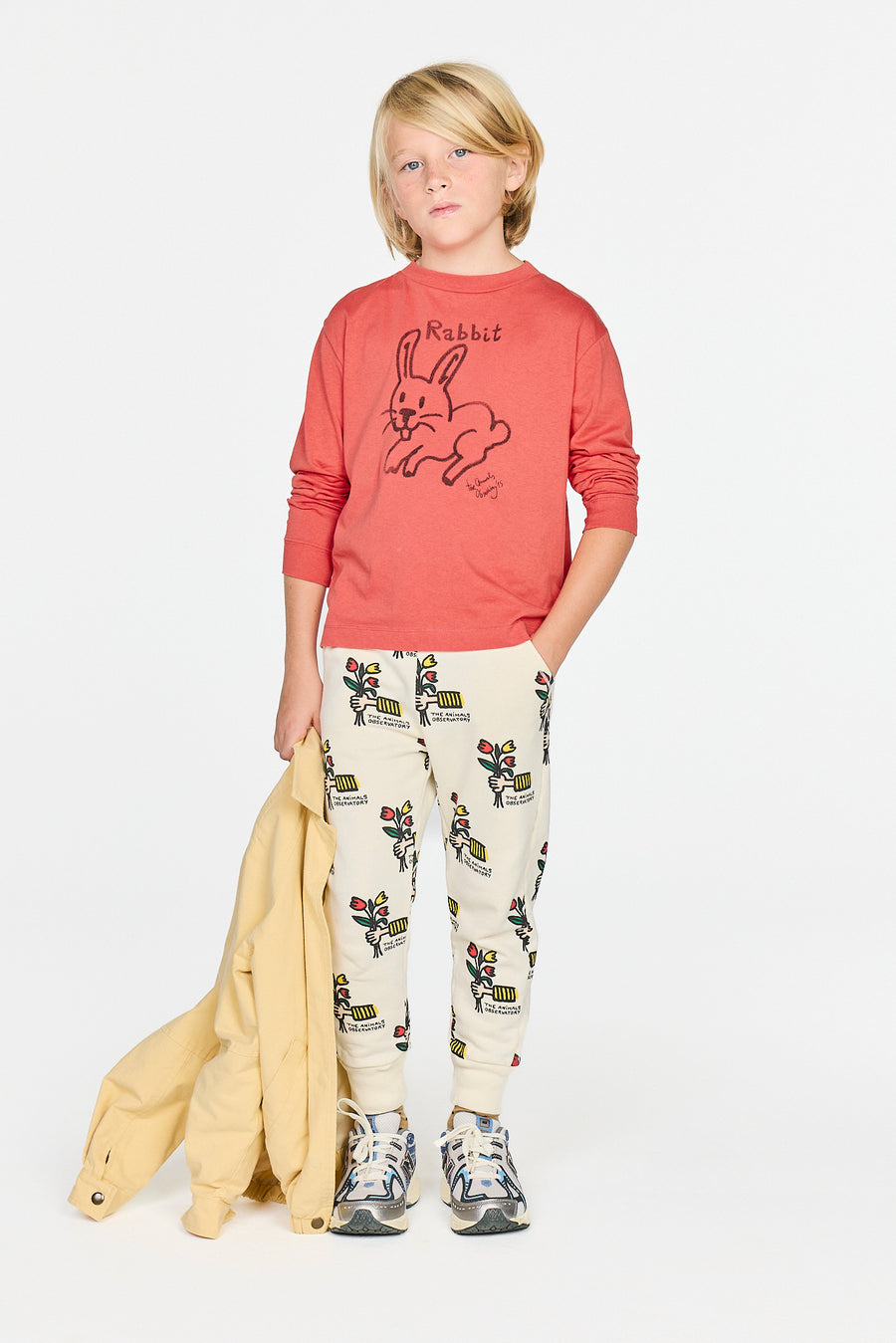 [The Animals Observatory]   PANTHER KID SWEATPANTS