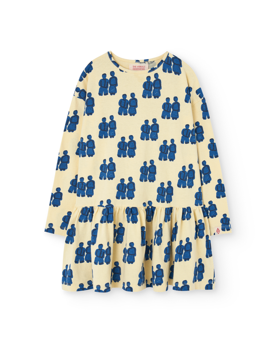 [The Animals Observatory]   MACAW KID MINI DRESS