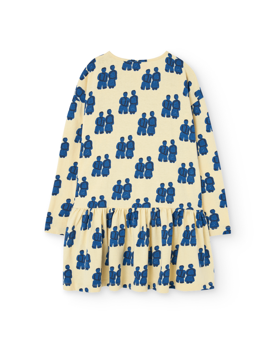 [The Animals Observatory]   MACAW KID MINI DRESS