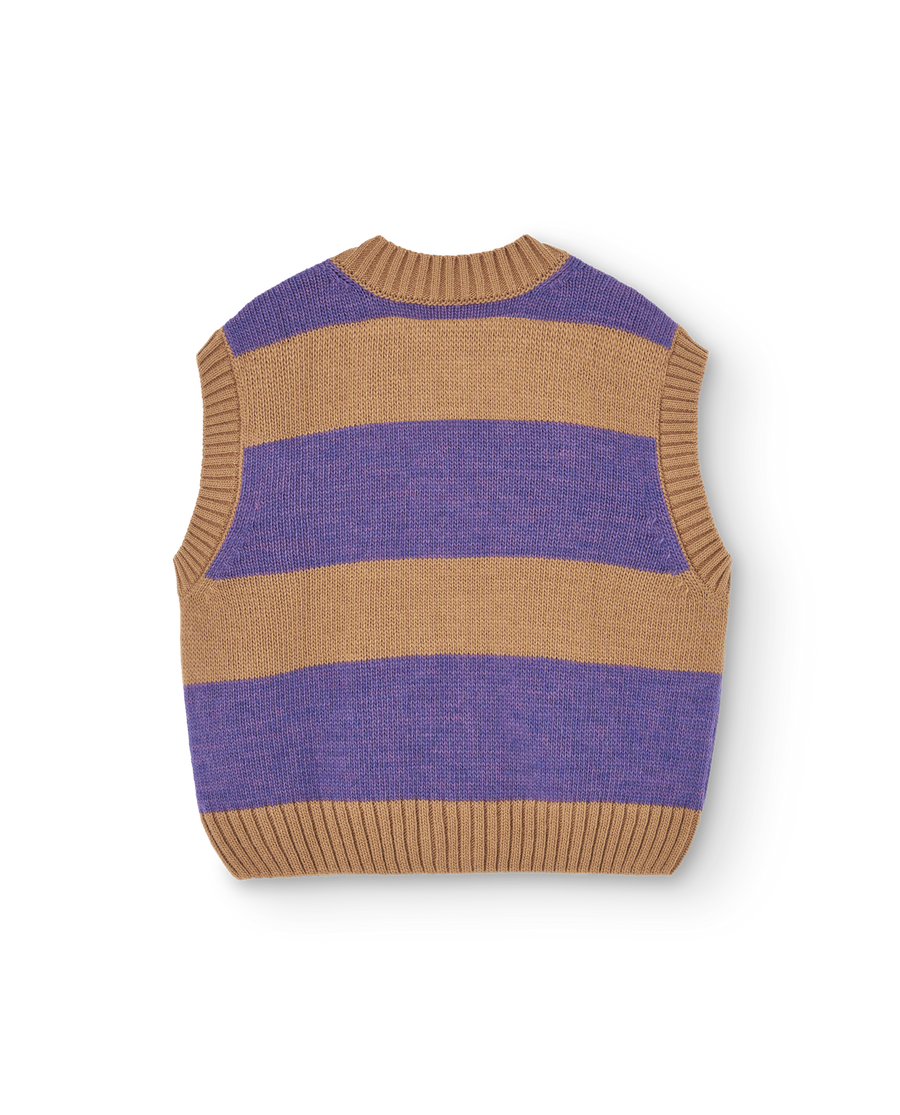 [The Animals Observatory]   BLOBFISH KID CARDIGAN VEST