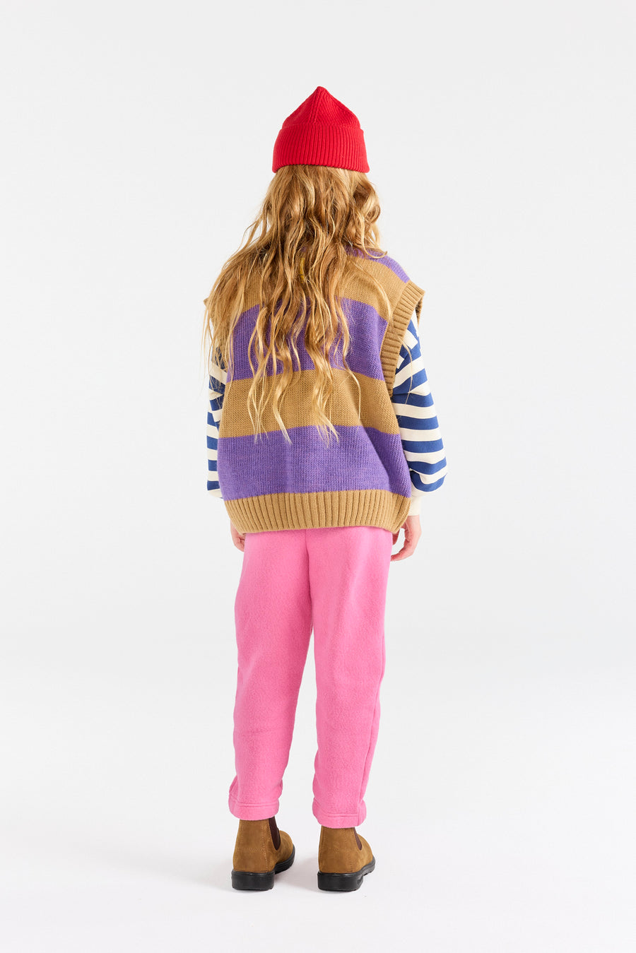 [The Animals Observatory]   BLOBFISH KID CARDIGAN VEST
