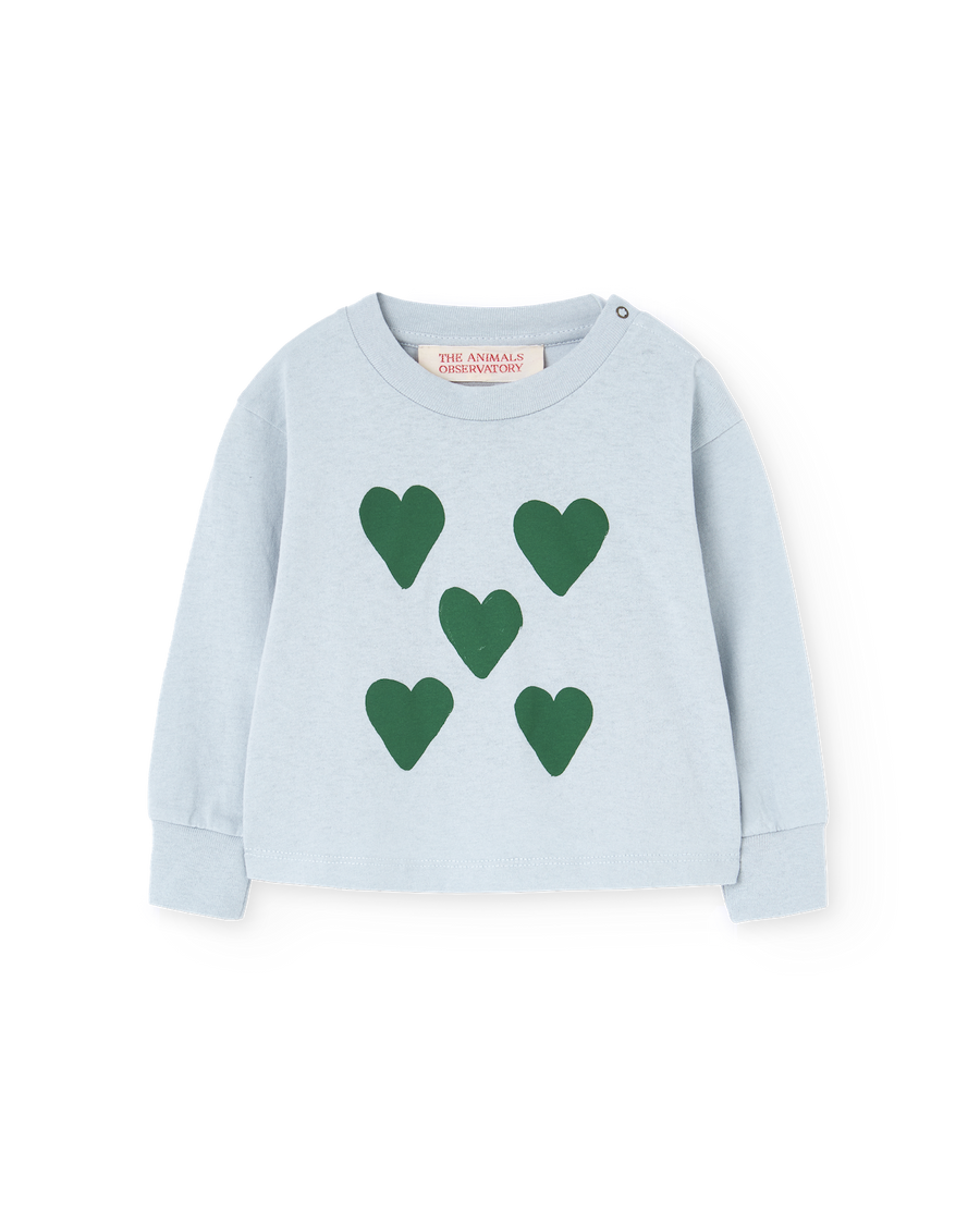 [The Animals Observatory]   WAPITI BABY LONG SLEEVE T-SHIRT