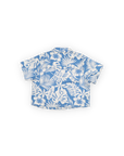 [The New Society]   Garden Baby Shirt Tropical Print