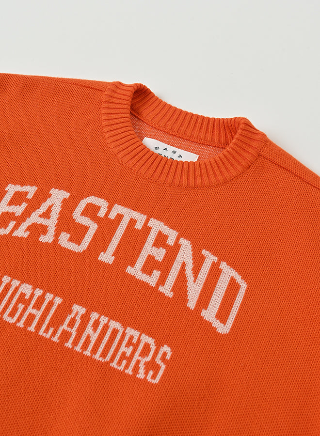 [East End Highlanders]   Lettered Knit