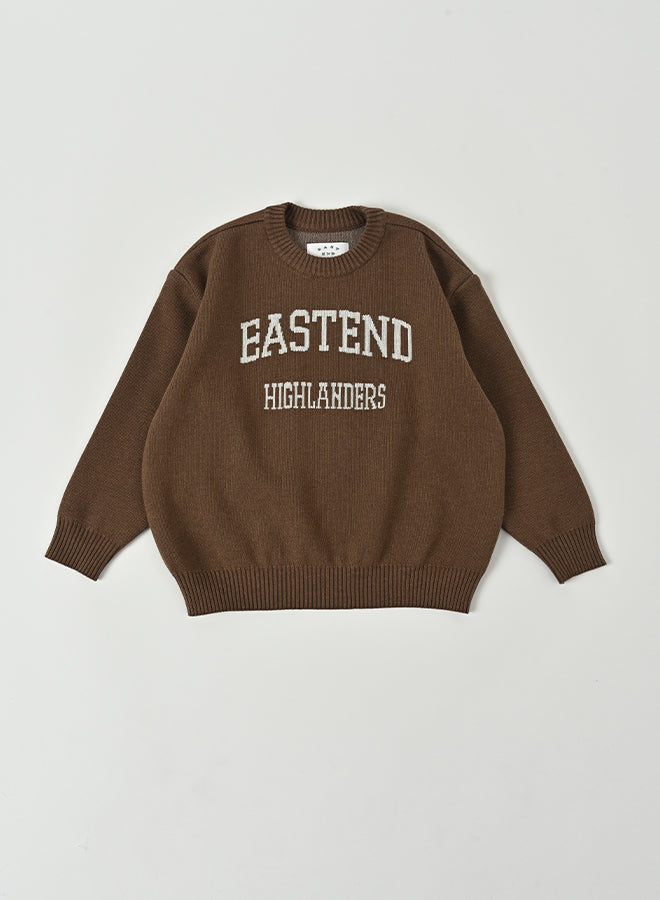 [East End Highlanders]   Lettered Knit