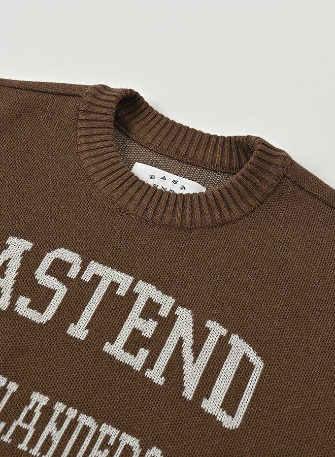 [East End Highlanders]   Lettered Knit