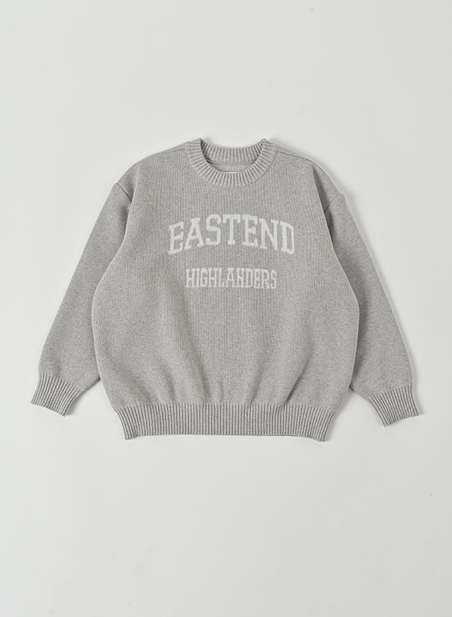 [East End Highlanders]   Lettered Knit