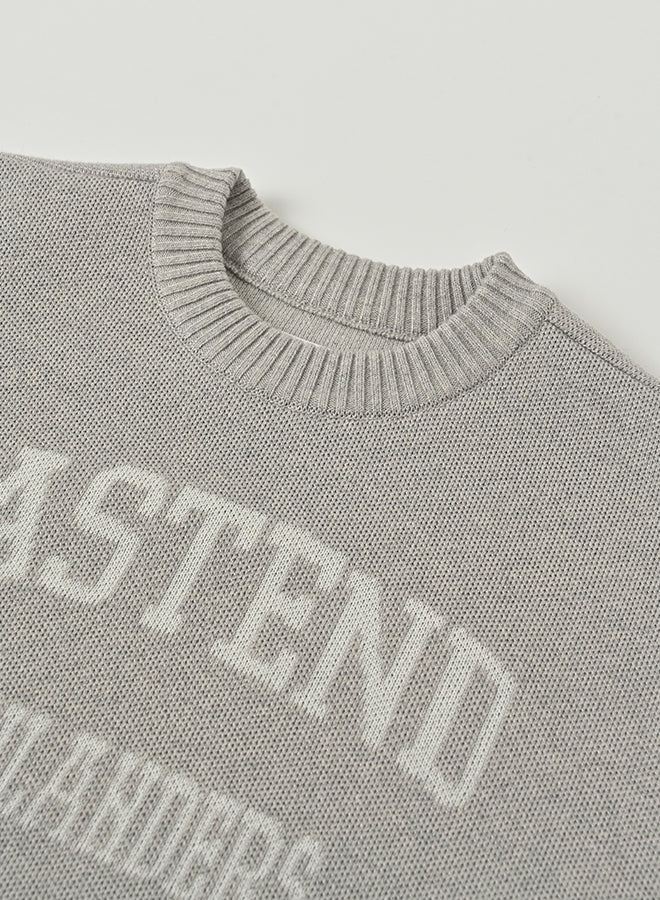 [East End Highlanders]   Lettered Knit