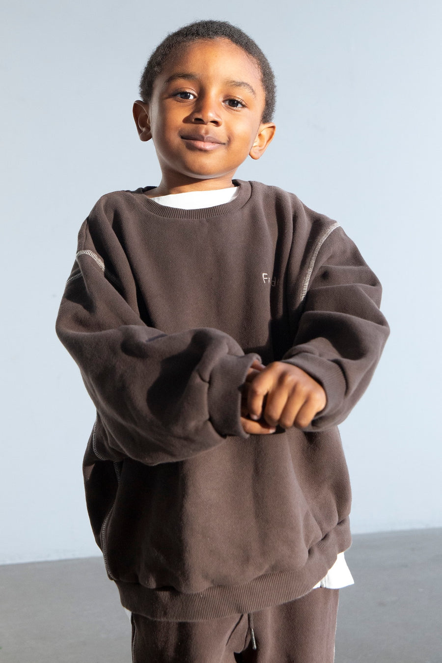 [Facade]   Chunky Sweatshirt