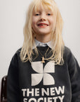 [The New Society]   TNS Logo Sweatshirt Forged Iron