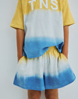 [The New Society]   Tie Dye T-Shirt Mimosa Yellow