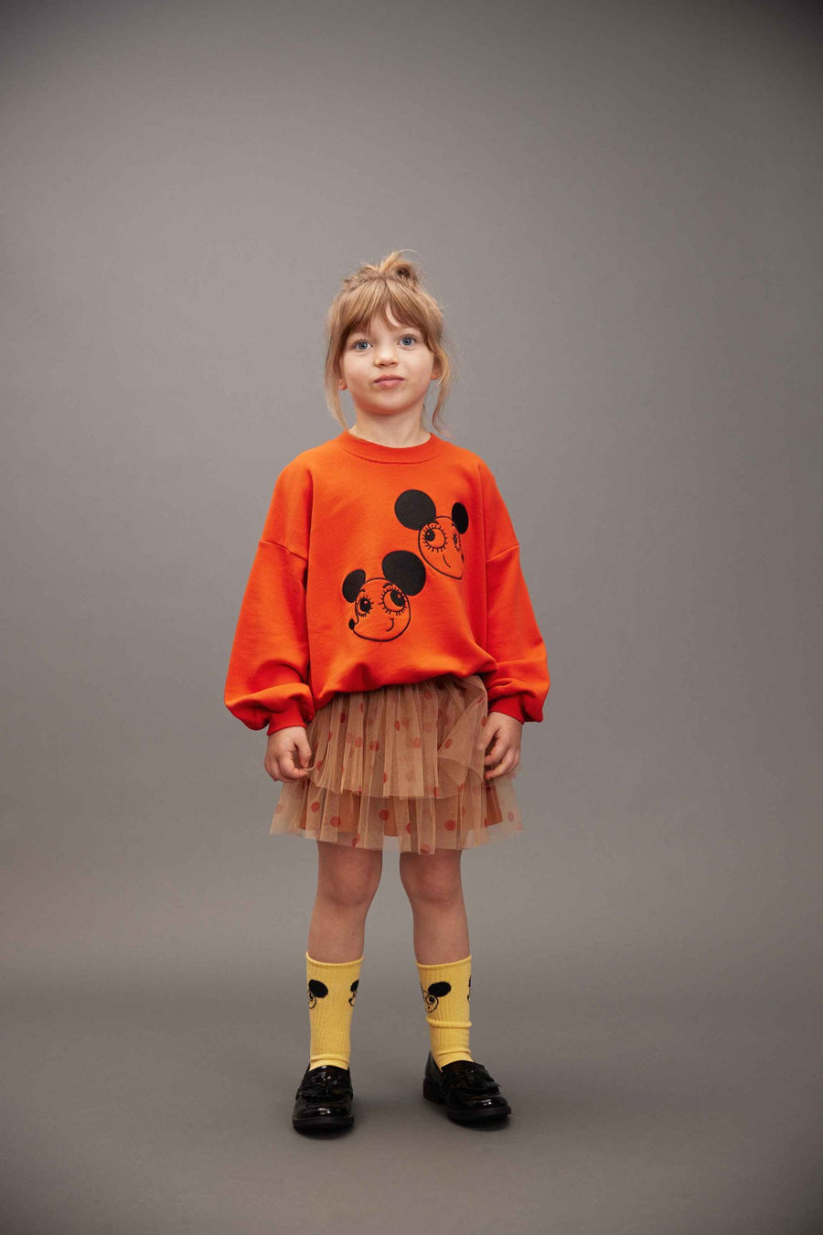[mini rodini]   Dotted tulle skirt