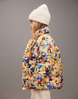 [mini rodini]   Flowers aop citypuffer