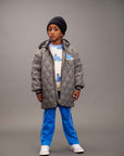 [mini rodini]   Dino aop sweatshirt