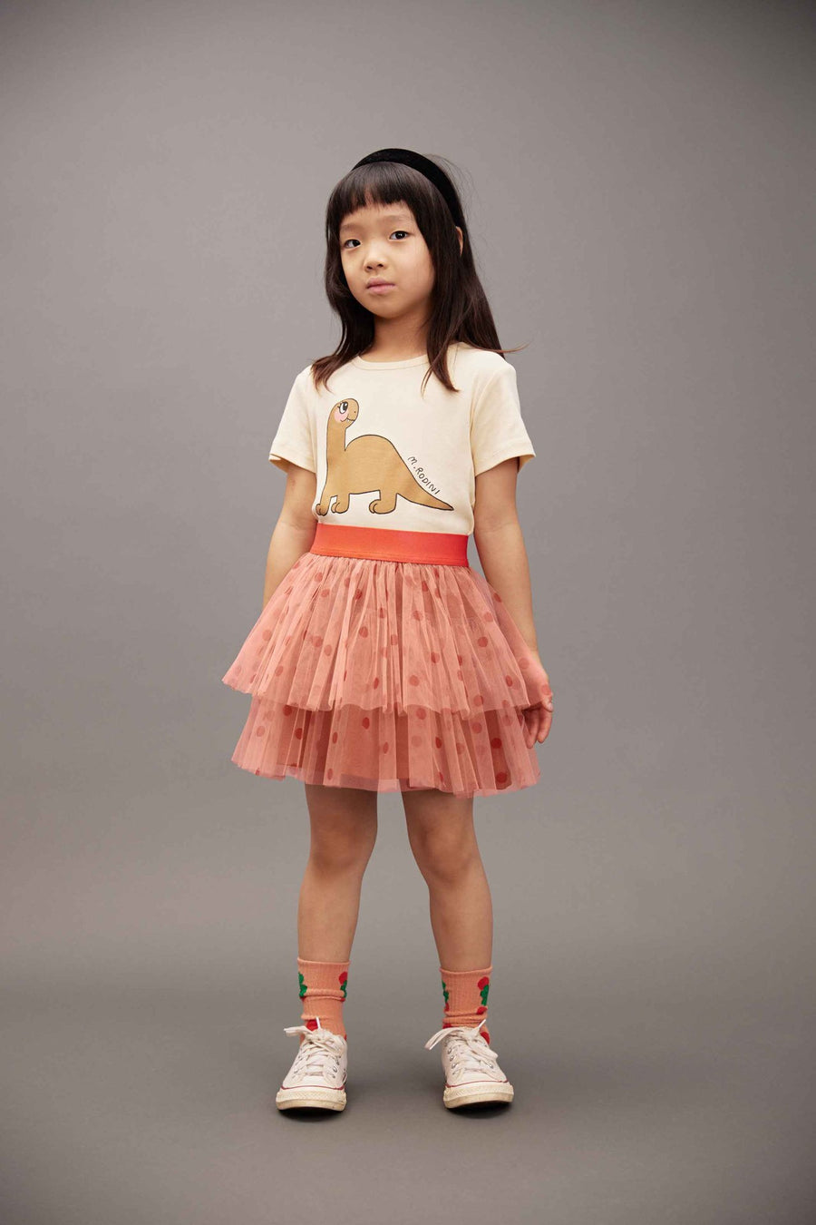 [mini rodini]   Dotted tulle skirt