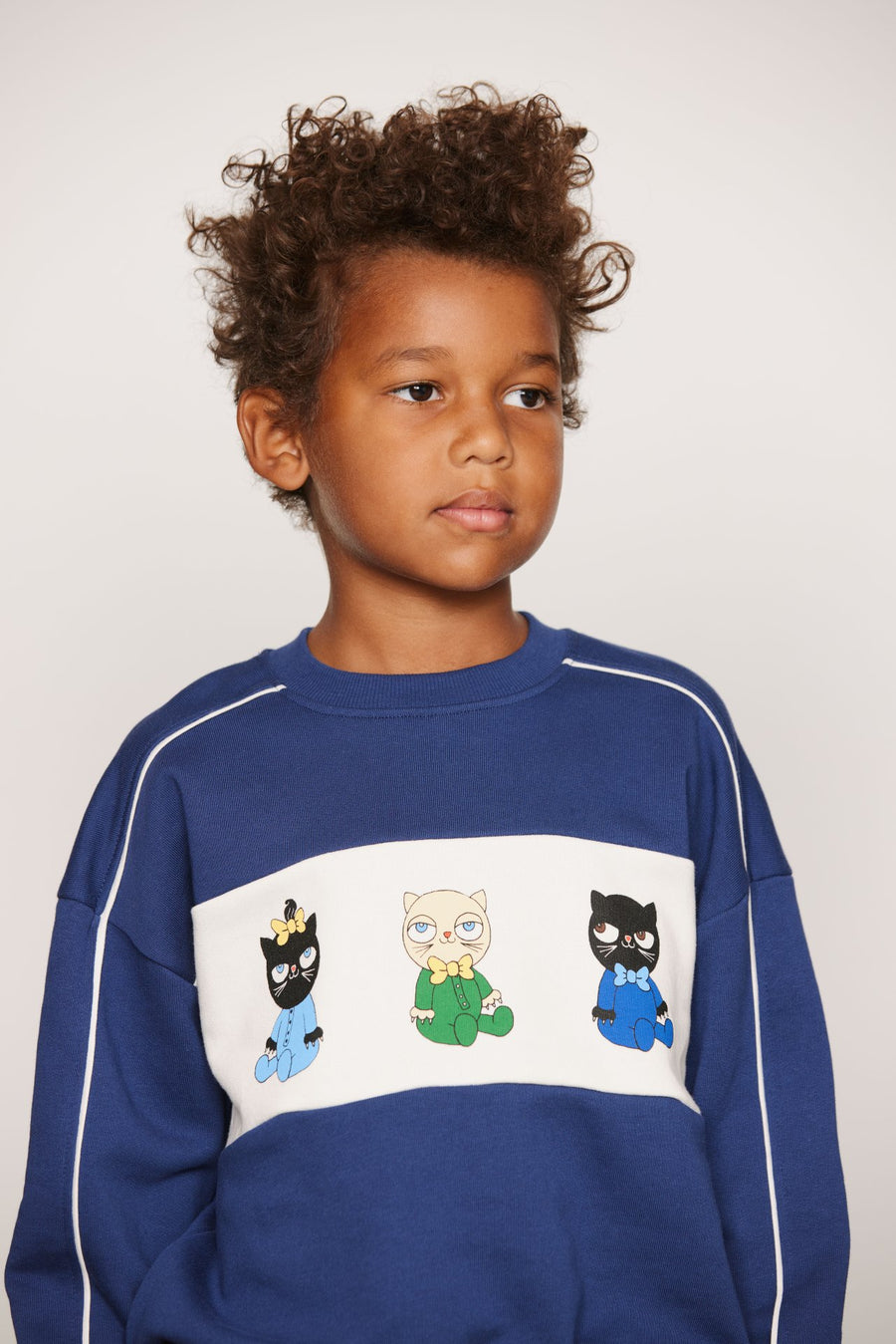 mini rodini] Minibabies panel sweatshirt – Les Quatre Cents Coups