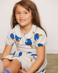 [mini rodini]   Table tennis aop ss dress