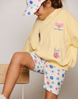 [mini rodini]   Minibabies patches sweatshirt