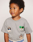 [mini rodini]   Minibabies patches ss tee