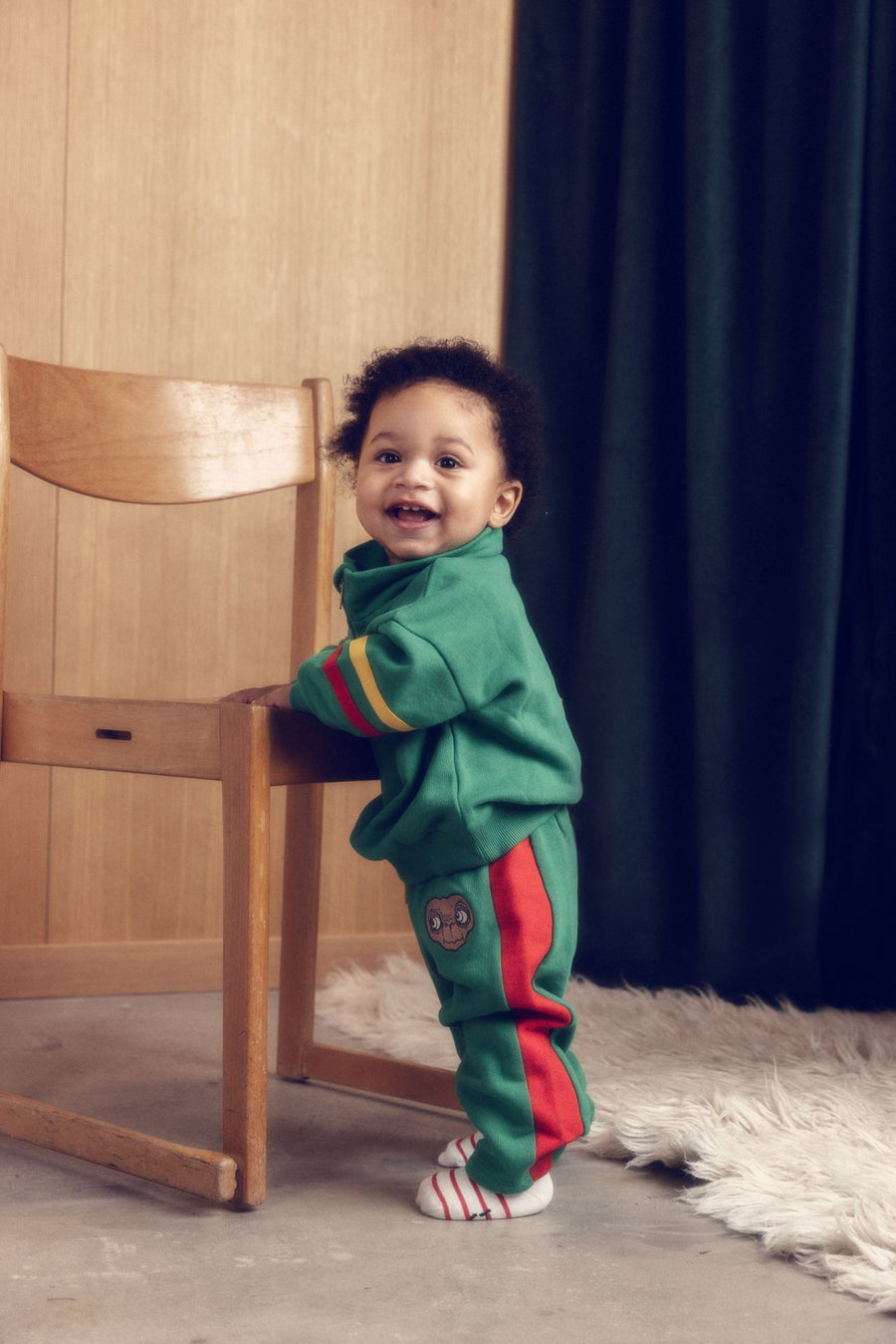 [mini rodini]   E.T. emb sweatpants