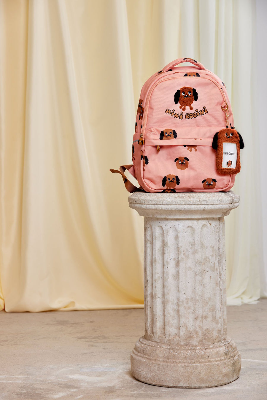 [mini rodini]   Doggies aop school aop backpack