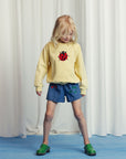 [mini rodini]   Ladybugs emb sweatshirt