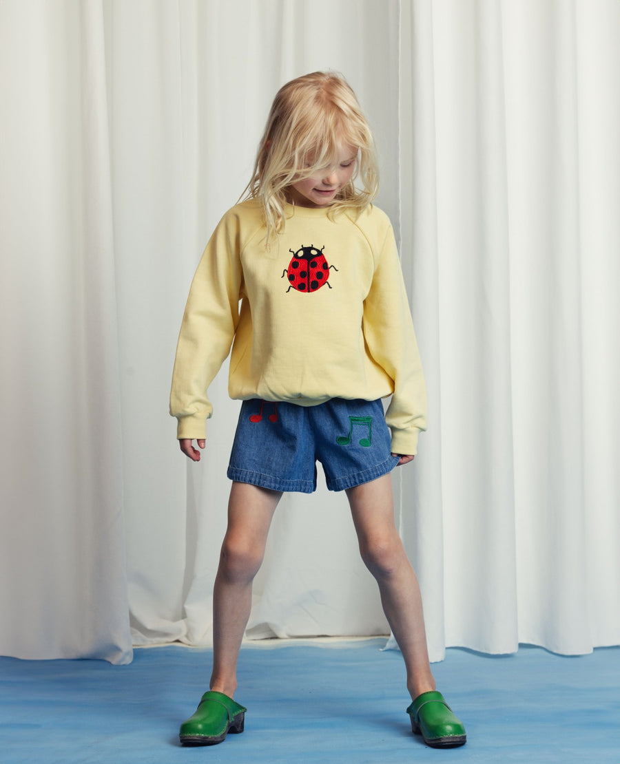 [mini rodini]   Ladybugs emb sweatshirt