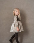 [Popelin]   dress with knitted yoke