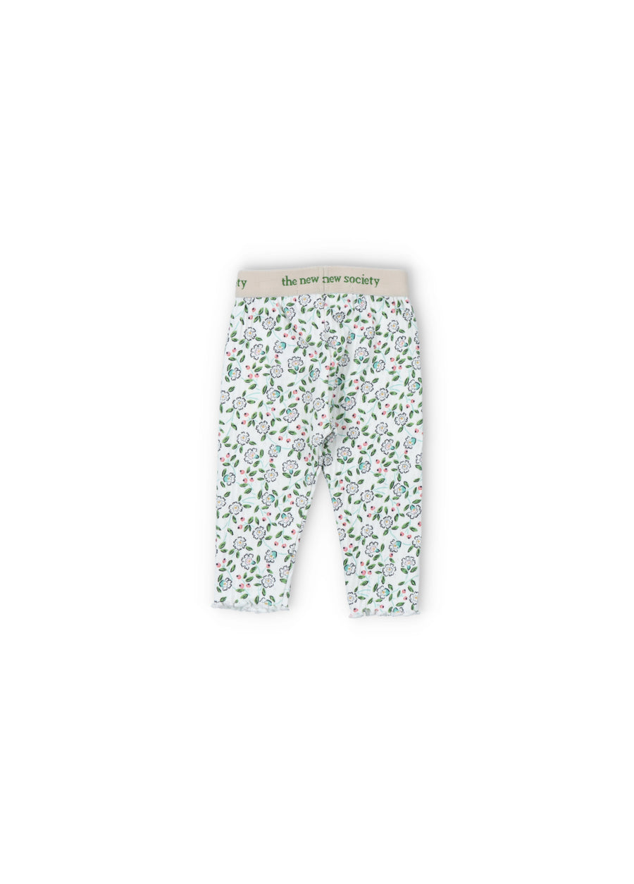 [The New Society]   Nicolette Baby Legging Jasmine Flowers Print