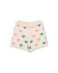 [The New Society]   Oia Short Love Motif Multicolor