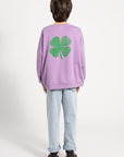 [piupiuchick]   Sweatshirt | Mauve w/ "lucky luke" print