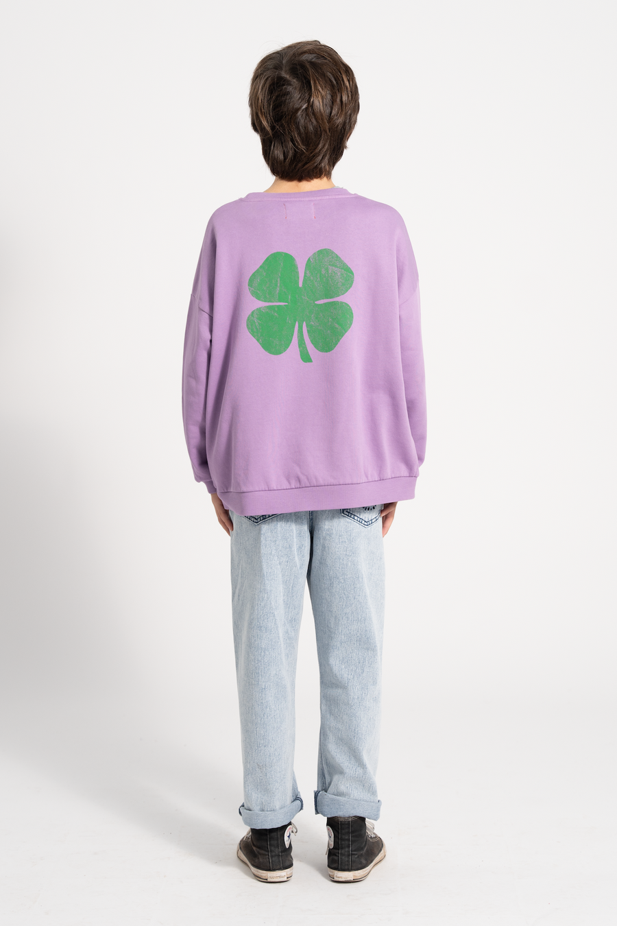 [piupiuchick]   Sweatshirt | Mauve w/ "lucky luke" print