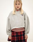 [REPOSE AMS]   24. crop heart sweater