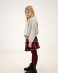 [REPOSE AMS]   24. crop heart sweater