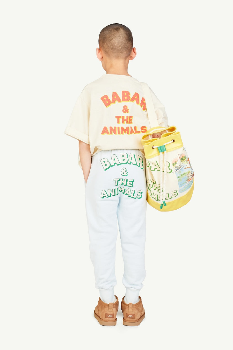 [The Animals Observatory]   ROOSTER OVERSIZE KIDS T-SHIRT