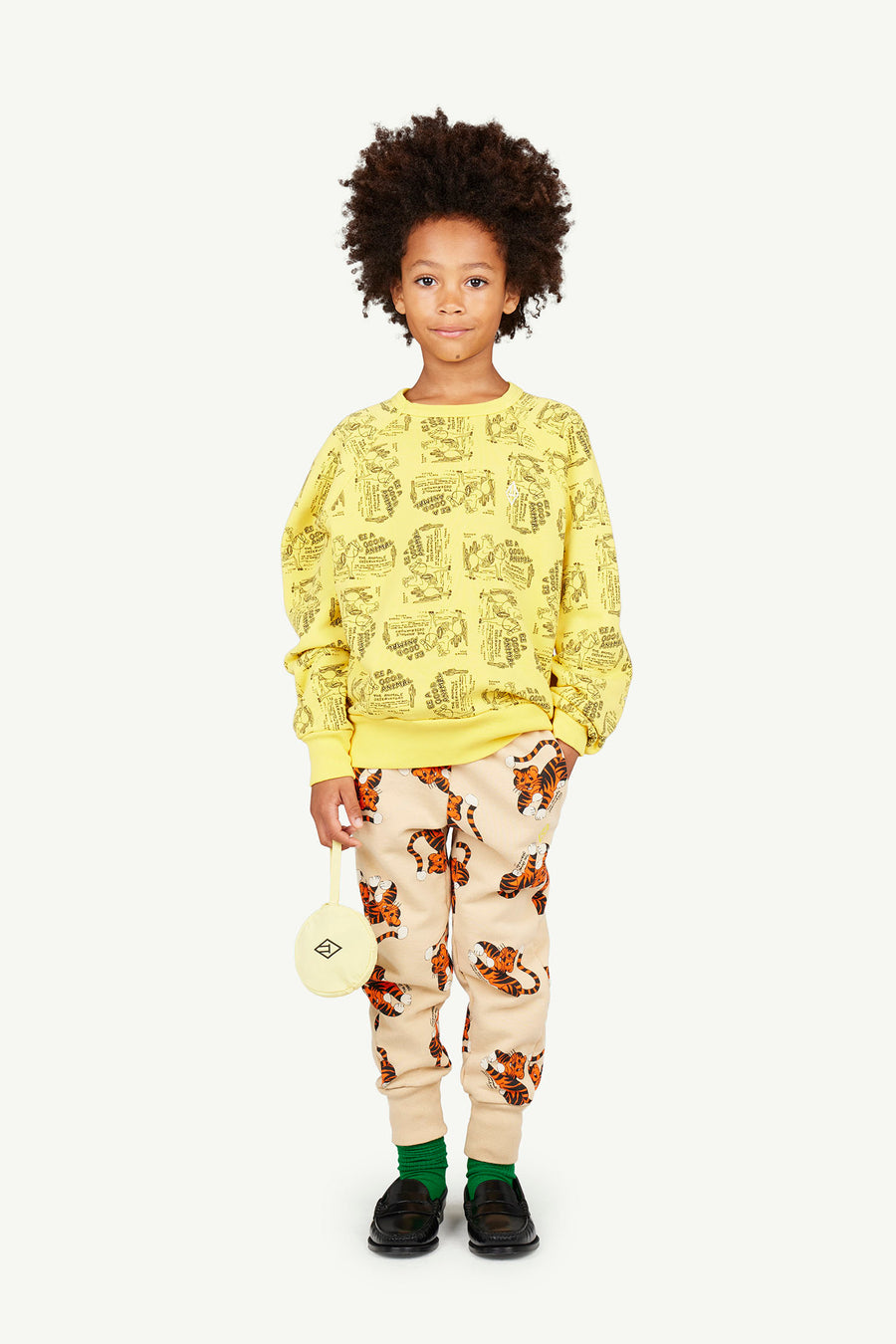 [The Animals Observatory]   PANTHER KIDS PANTS