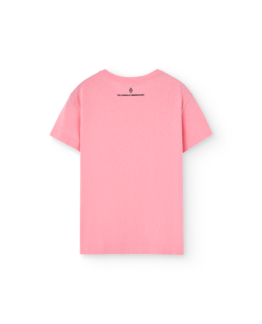 [The Animals Observatory]   ROOSTER KID T-SHIRT Pink