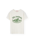 [The Animals Observatory]   ROOSTER KID T-SHIRT White Logo