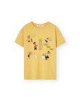 [The Animals Observatory]   ROOSTER KID T-SHIRT Yellow